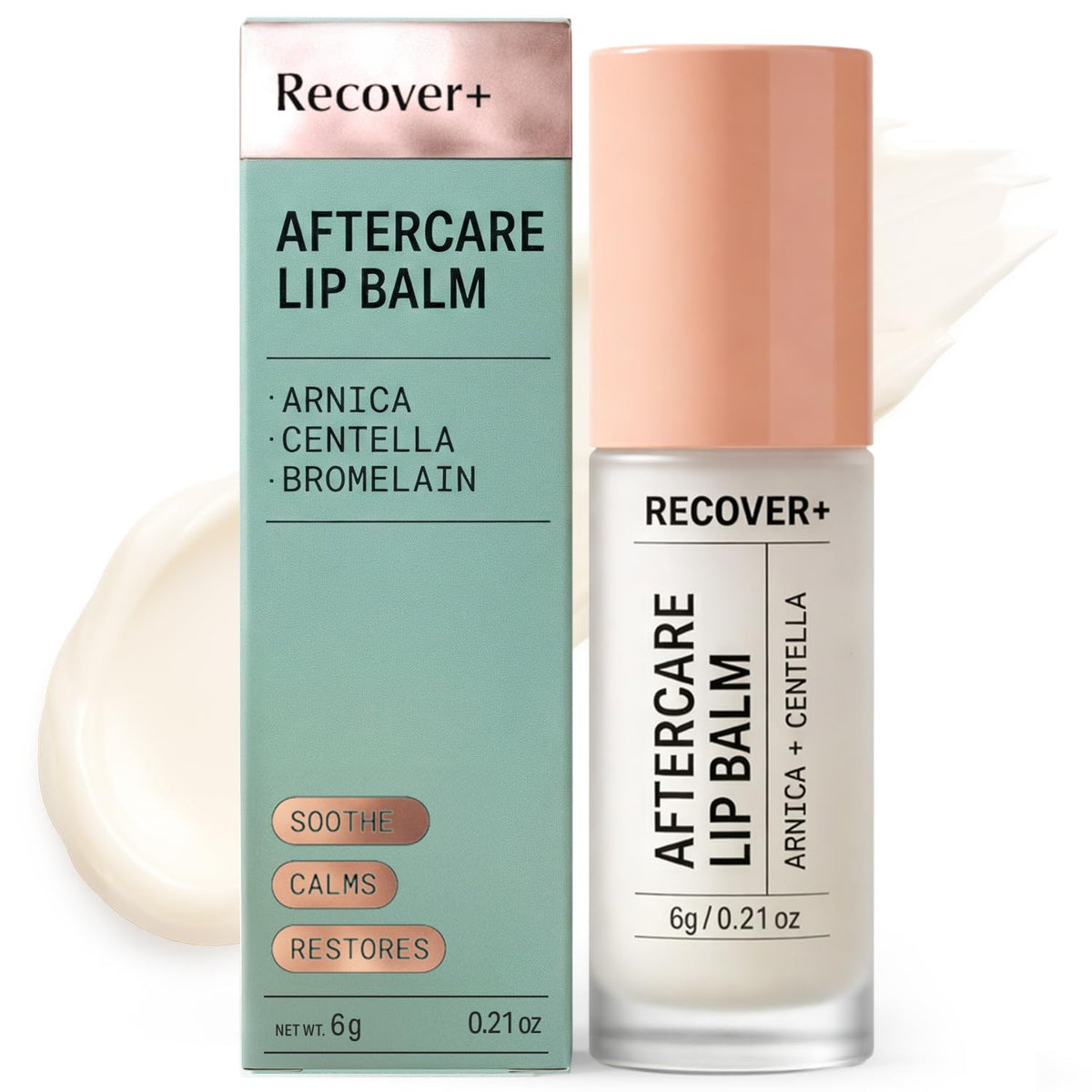 Arnica Lip Balm for Lip Filler Aftercare, Botanical Post-Injection Care