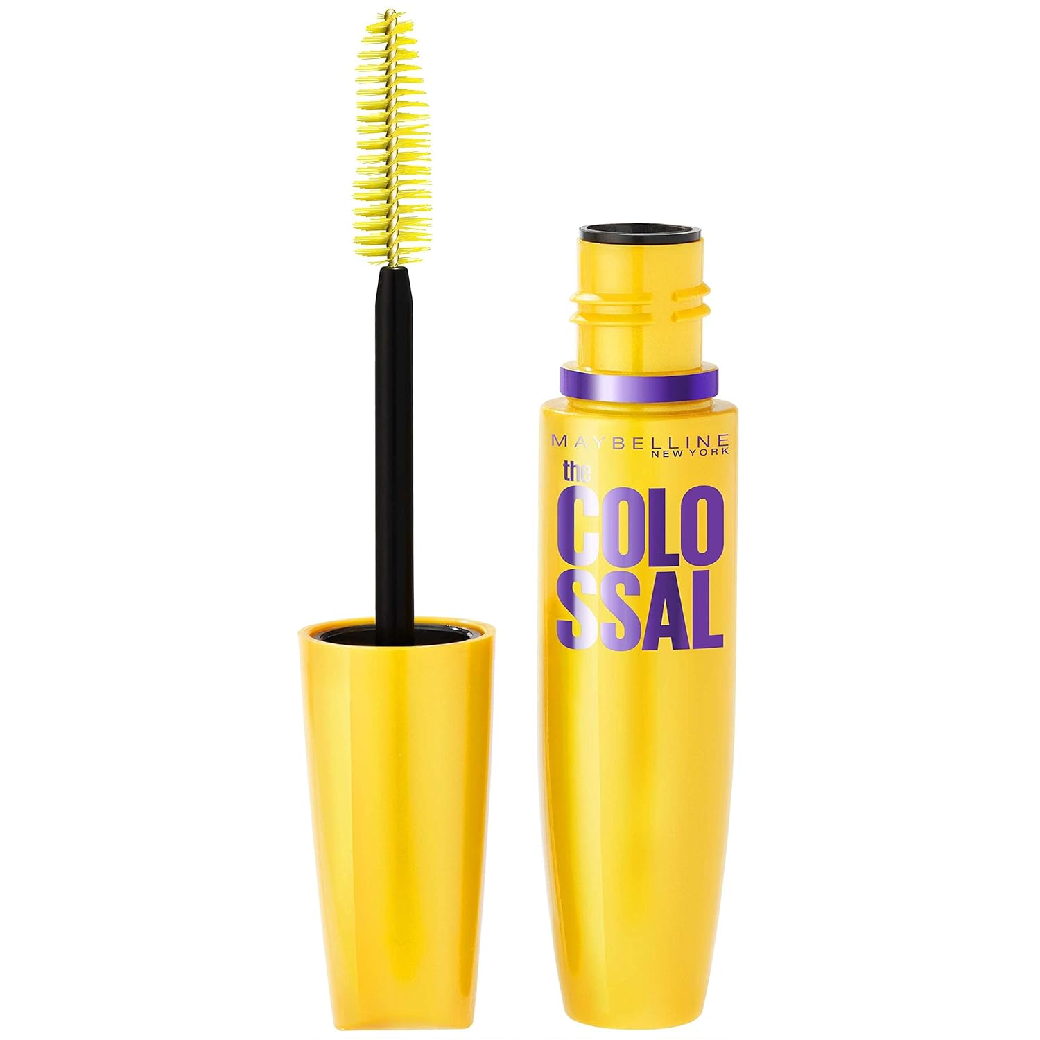 Buy now Maybelline Volum' Express Colossal Washable Mascara Makeup, Volumizing, Classic Black, 2 Count 0.31 Fl Oz (Pack of 1) GLAM BLACK at indiglob india