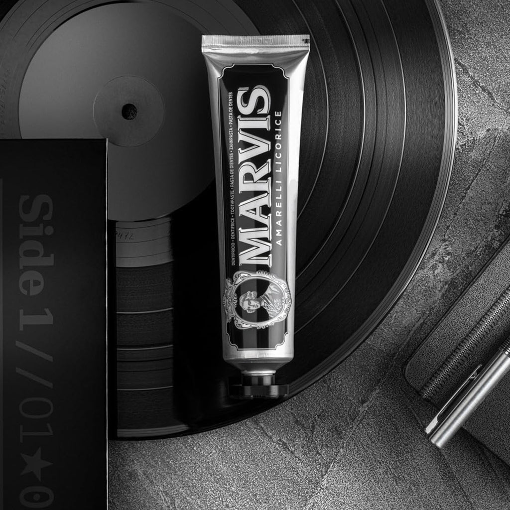 Buy now Marvis Amarelli Licorice Toothpaste at indiglob india