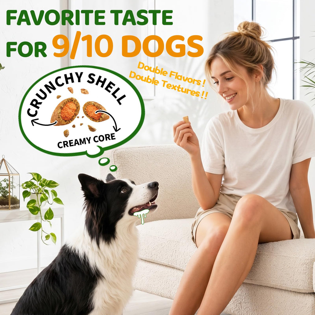 Flea and Tick Prevention for Dogs Chewables with Multivitamins, 500ct