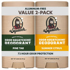 Buy now Dr. Squatch Natural Men’s Deodorant – Aluminum Free Natural Deodorant Men with Charcoal & Postbiotics for 72-Hour Odor Protection – Rainforest Rapids + Fresh Falls, 2.65oz Stick (2-Pack) at indiglob india