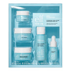 Buy now e.l.f. SKIN Holy Hydration! Hydrated Ever After Skincare Mini Kit, Cleanser, Makeup Remover, Moisturizer & Eye Cream For Hydrating Skin, Airplane-Friendly Sizes Default at indiglob india