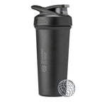 Buy now BlenderBottle Strada Shaker Cup Insulated Stainless Steel Water Bottle with Wire Whisk, 24-Ounce, Black at indiglob india