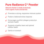 Pure Synergy Pure Radiance C Organic Vitamin C Capsules (90 Capsules) | 100% Natural, Whole Food, Non-GMO Supplement with Organic Camu Camu, For Immune & Collagen Support