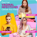 Lagicam V 3 Day Yeast Infection Treatment for Woman, 3 Applicators & Cream