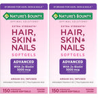 Nature's Bounty Advanced Hair, Skin & Nails, 150 Rapid Release Softgels