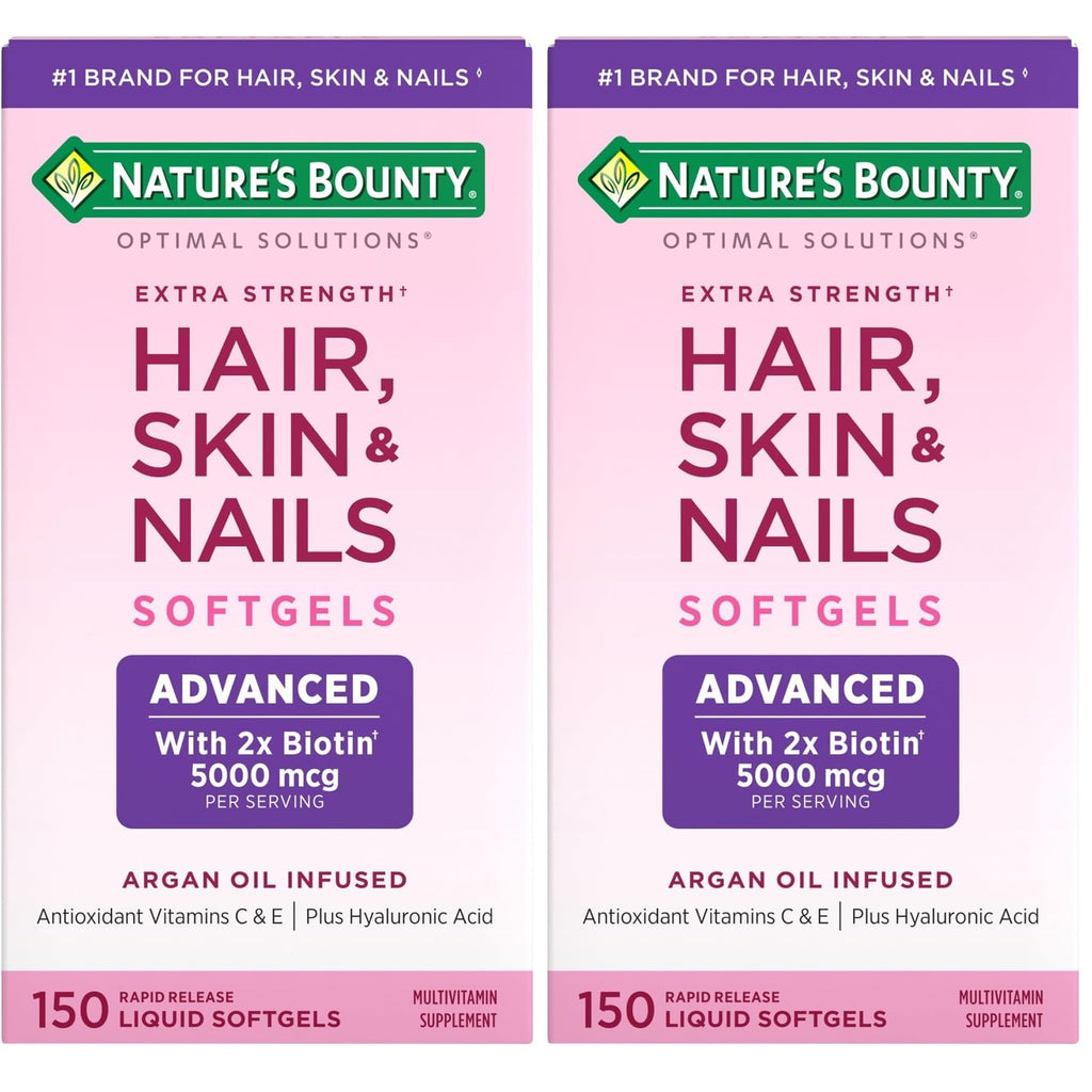 Nature's Bounty Advanced Hair, Skin & Nails, 150 Rapid Release Softgels