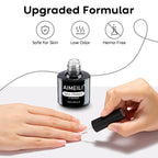 Buy now AIMEILI Nail Prep Bond Primer, U V LED Gel Foundation for Acrylic Powder and Builder Nail Gel at indiglob india