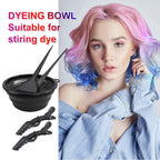 Buy now Yexixsr 5Pcs Professional Salon Hair Coloring Dyeing Kit, Hair Bleach Dit Hair Coloring Products with Hair Dye Brush, Hair Color Bowl, Hair Clips at indiglob india