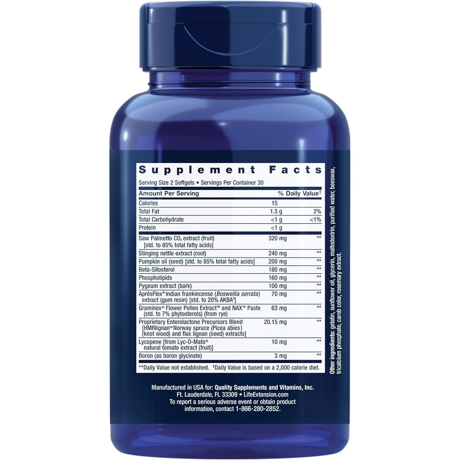 Buy now Life Extension Ultra Prostate Formula, Saw Palmetto for Men, pygeum, stinging Nettle Root, lycopene, Prostate Health, Urination Flow, PSA, Non-GMO, Gluten-Free, 60 softgels at indiglob india