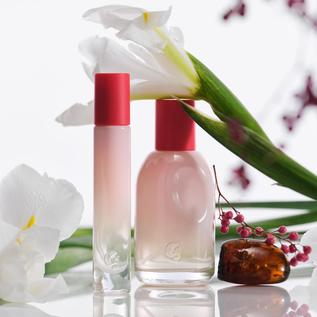 Glossier You Eau de Parfum, Unisex Skin-Scent Enhancer, XL 100 ml | Warm, Musky & Spicy, Pink Pepper, Iris & Ambrox Base Notes, Smells Different on Everyone, Layer & Mix to Match Your Mood