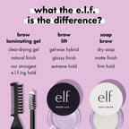 e.l.f. Brow Laminating Gel | Strong-Hold, Clear-Drying & Water-Resistant Brow Gel Creates Laminated Brows, Comb & Sculpt Brows, Vegan & Cruelty-free