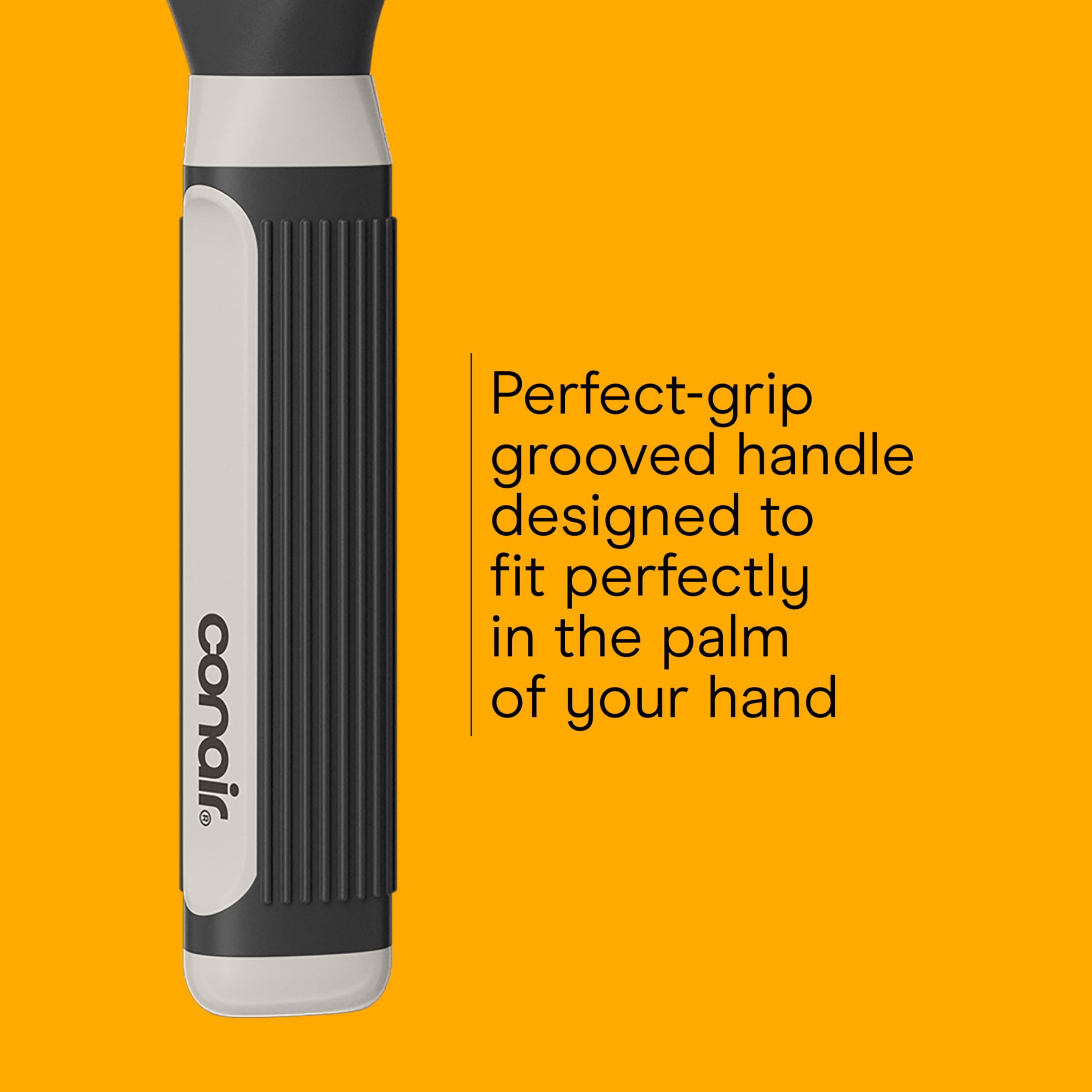 Conair Salon Results Detangling Hairbrush Set, 3-Pack Brushes for Men and Women, All Hair Types and Lengths with Nylon Bristles