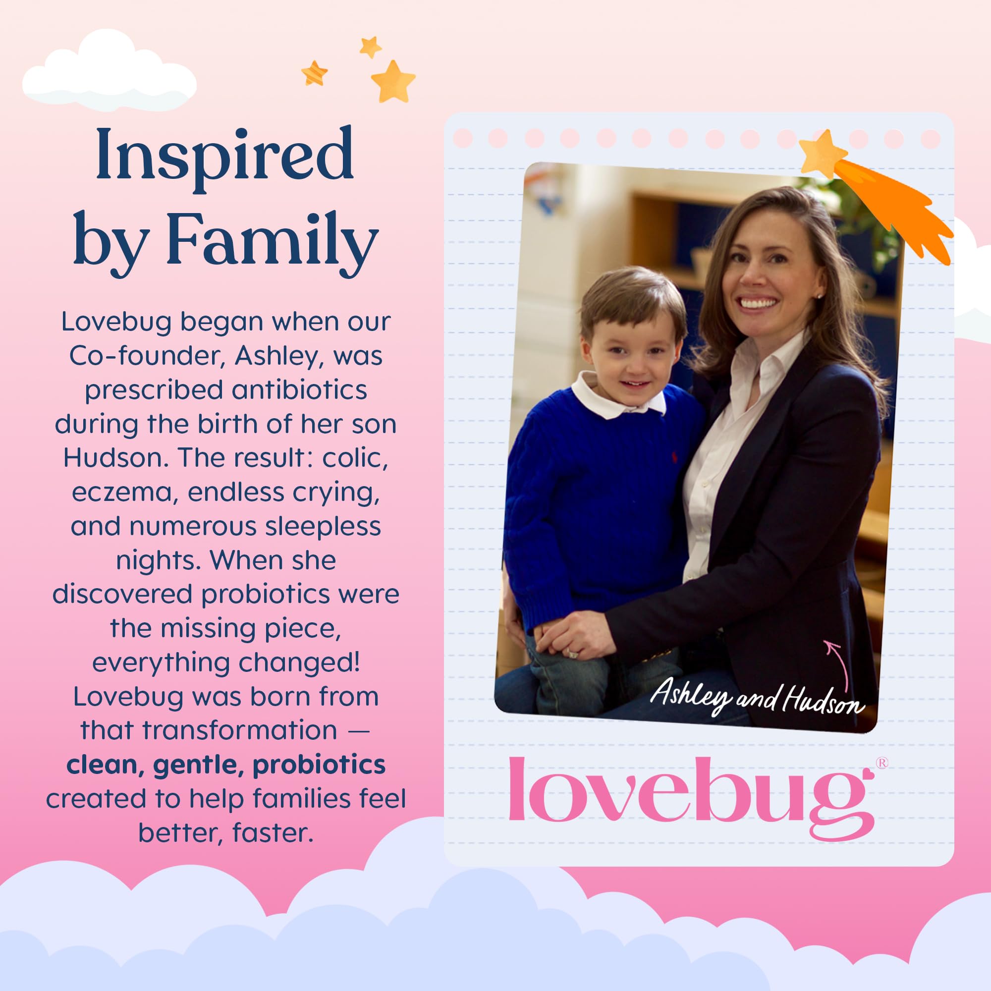LOVEBUG Infant Probiotics 0-6 Months - USDA Organic Probiotics for Babies, Supports Baby Gas, Colic, Reflux, Diarrhea and Newborn Constipation Relief, Allergen & Sugar Free, Tasteless Powder, 30 Pack