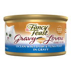 Fancy Feast Purina Gravy Lovers Wet Cat Food, 3 oz Cans, 24-Pack