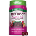 Nature's Truth Beet Root Gummies | 60 Count | with Black Pepper | Superfood | Strawberry Flavor | Vegan, Non-GMO & Gluten Free Supplement