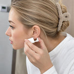 Anzero Ear Piercing Kit, Disposable Ear Piercing Gun with 5MM CZ Studs | Sterile Packed, 316L CZ Studs, Painless Quick Piercing, Easy and Safe, Home Self-Use, Suitable for Women, Men and Girls
