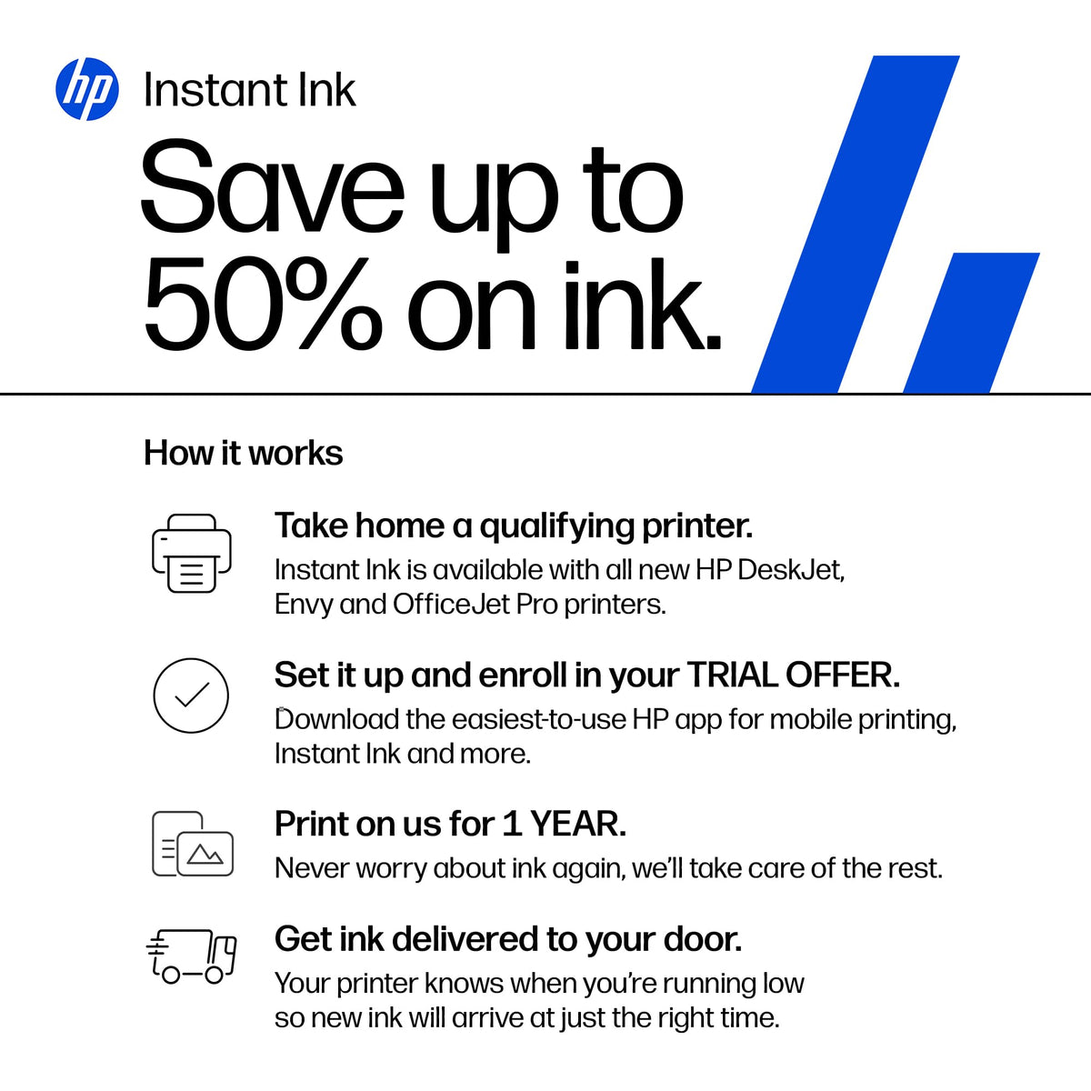HP OfficeJet Pro 8139 Wireless All-in-One Color Inkjet Printer, Print, Scan, Copy, Fax, ADF, Duplex Printing Best-for-Home-Office, 1 Year Trial of Instant Ink Included, AI-Capable (C2VK3A)
