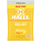 Buy now HALLS Relief Honey Lemon Sugar Free Cough Drops, Value Pack, 180 Drops 180 Count (Pack of 1) Honey-Lemon at indiglob india