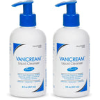 Vanicream Liquid Cleanser, 8 Fl Oz Pump, Formulated without Common Irritants for Sensitive Skin, Gentle & Non-Drying Body & Face Wash, Non-Comedogenic, Removes Dirt & Excess Oils, pH Balanced