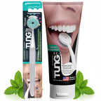 Buy now Tung Tongue Cleaning Kit, Tung Brush and Gel, Bad Breath Odor Eliminator, Halitosis Defense, USA Made (Set of 1) at indiglob india