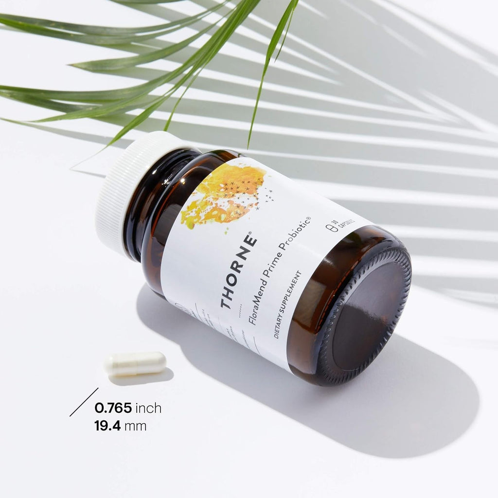 Buy now THORNE - FloraMend Prime Probiotic - Shelf Stable and Stomach Acid-Resistant* Probiotic Blend - 30 Capsules at indiglob india
