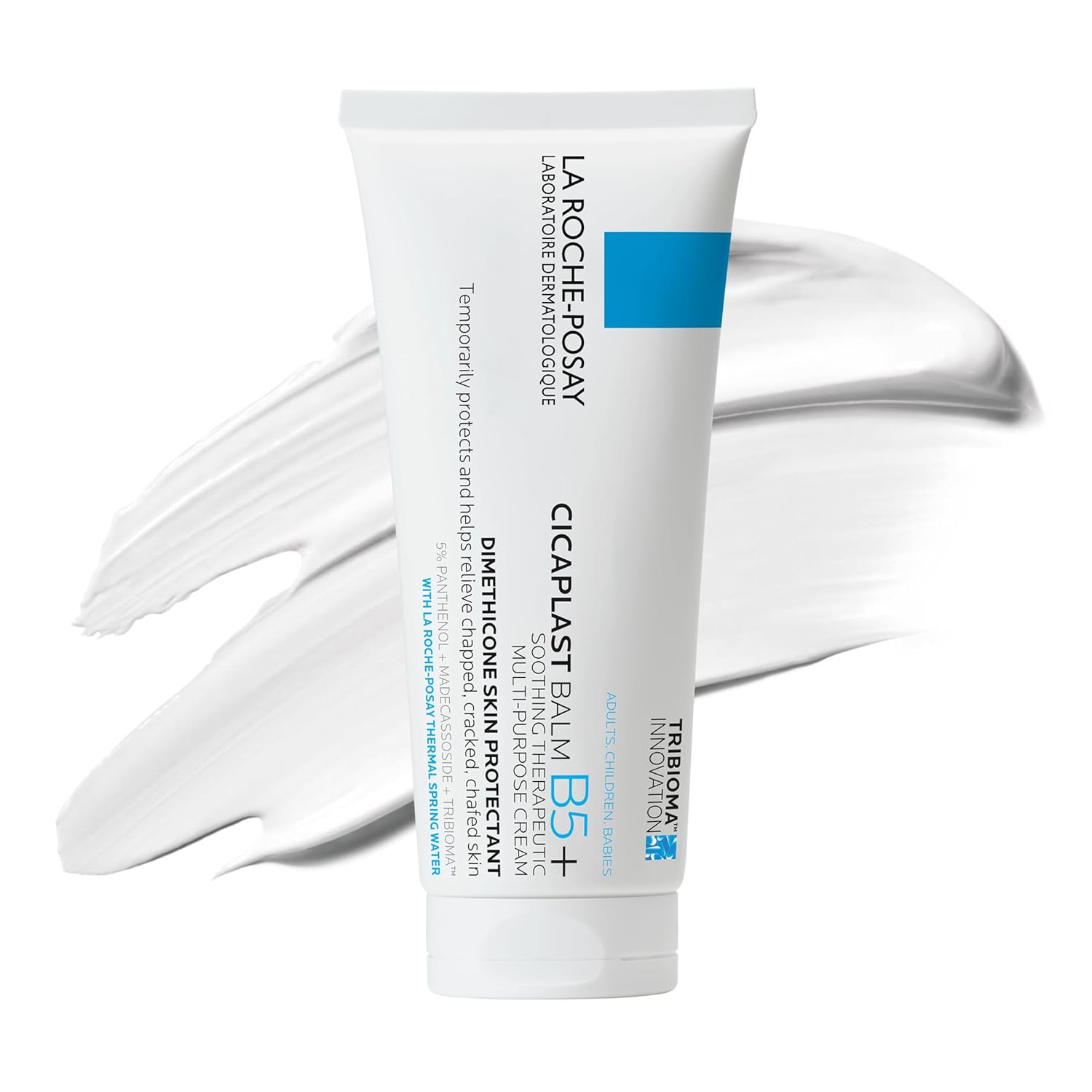 Buy now La Roche-Posay Cicaplast Balm B5, Healing Ointment and Soothing Therapeutic Multi Purpose Cream for Dry & Irritated Skin, Body and Hand Balm, Baby Safe, Fragrance Free 3.38 Fl Oz (Pack of 1) 3.38 Fl Oz at indiglob india