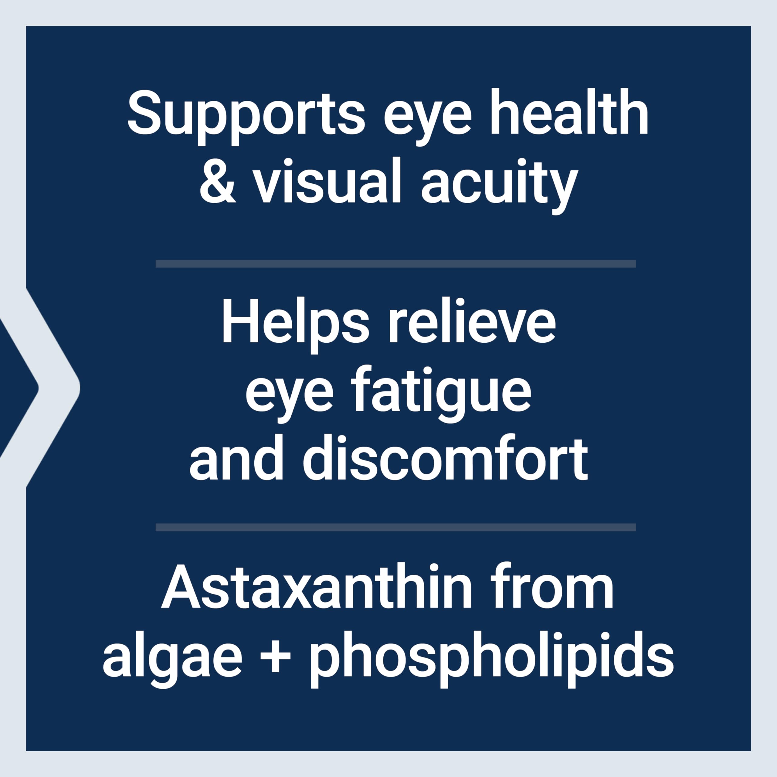 Life Extension Astaxanthin with Phospholipids – Antioxidant Support, Eye Health – Algae-Derived – Gluten-Free, Non-GMO – 30 Softgels | Astaxanthin with Phospholipids, Algae-Derived Antioxidant Support, Gluten-Free & Non-GMO