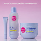 eos Cashmere Body Oil, Vanilla Cashmere, 24 Hour Moisture, Plant-Based Squalane to Soothe, Soften and Smooth Dry Skin, 6 fl oz