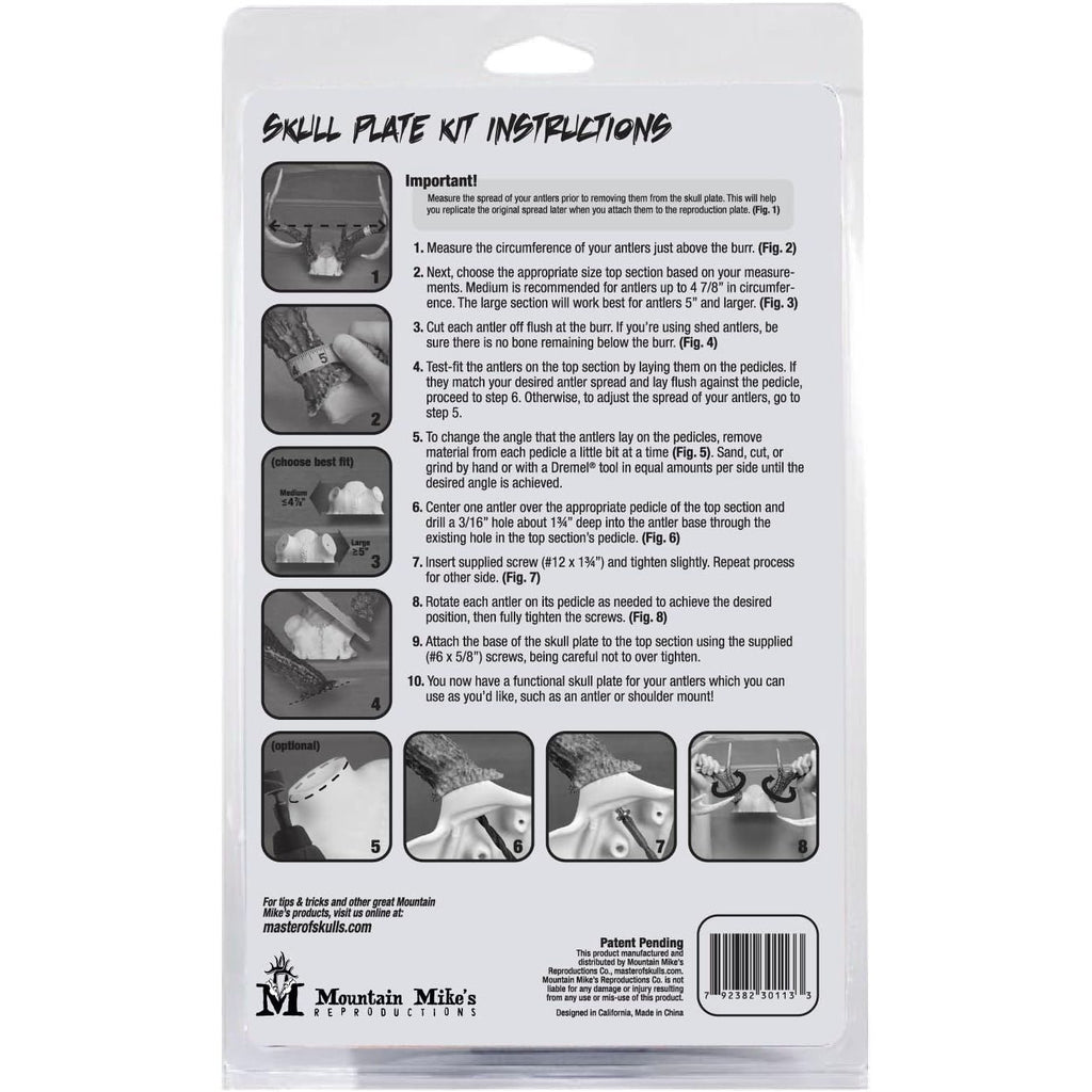 Buy now Mountain Mike's Reproductions Shed Spreader Antler Mounting Kit at indiglob india