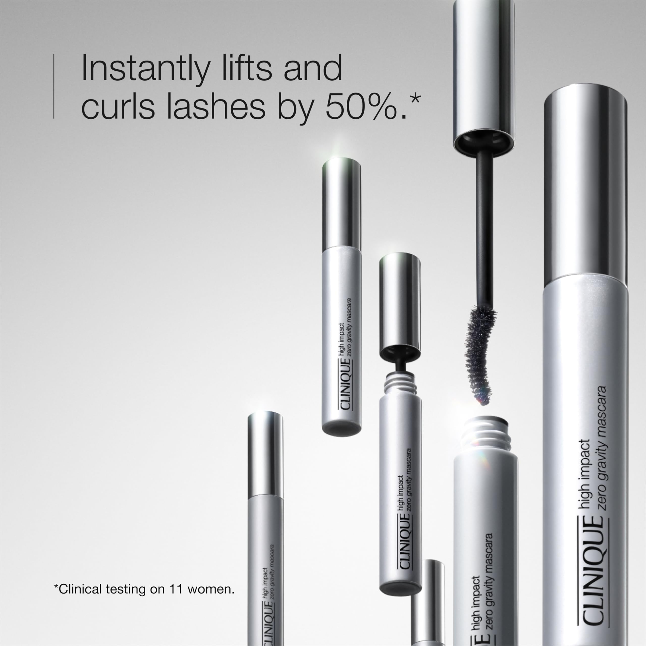 Buy now Clinique High Impact Zero Gravity Tubing Mascara | Length, Curling, Smudge Resistant + Non-Flaking at indiglob india