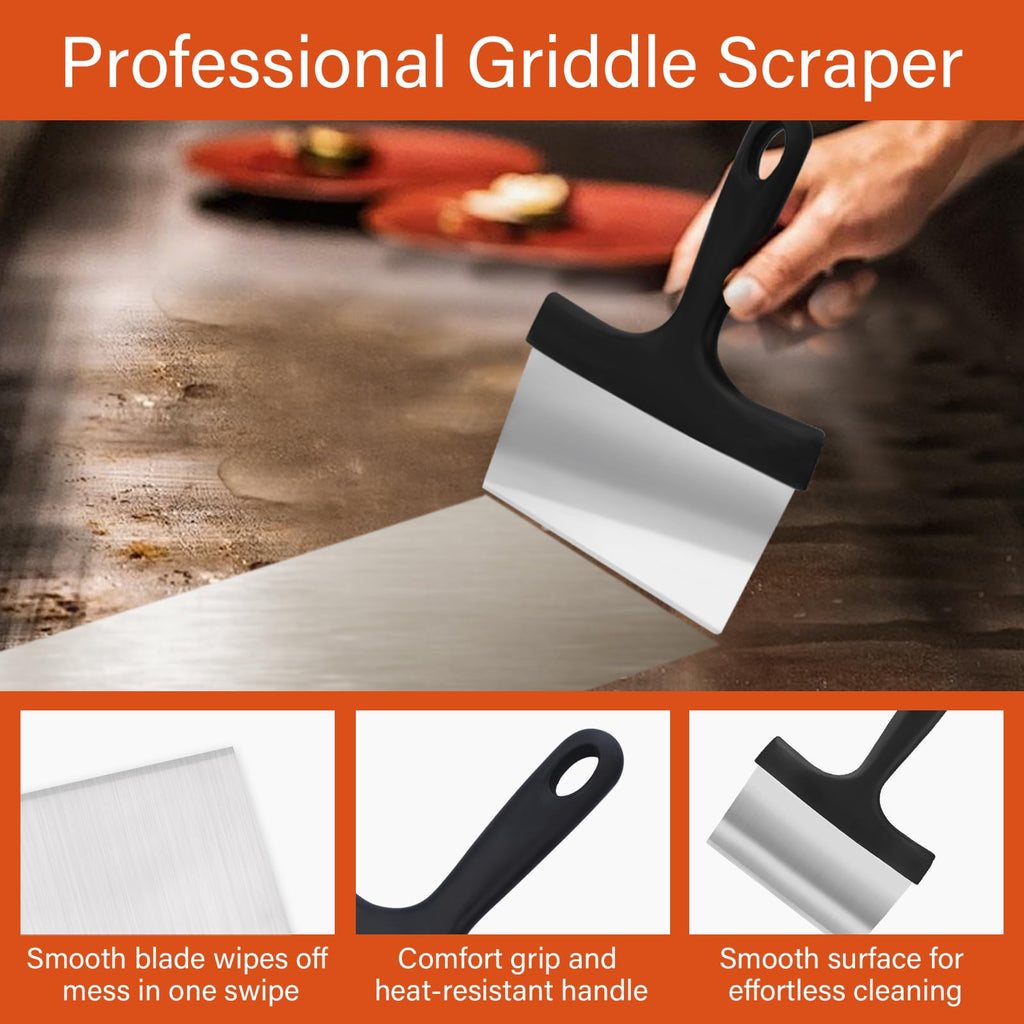 10 Pieces Griddle Cleaning Kit for Blackstone Flat Top Grill