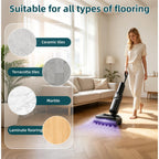2 Pack Floor Cleaning Solution for Roborock All Series Vacuum Robot