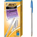 Buy now BIC Cristal Xtra Smooth Blue Ballpoint Pens, Medium Point (1.0mm), 24-Count Pack, Extra Smooth and Reliable Ballpoint Pens 24 Count (Pack of 1) Blue Ink Medium Point (1.0mm) at indiglob india