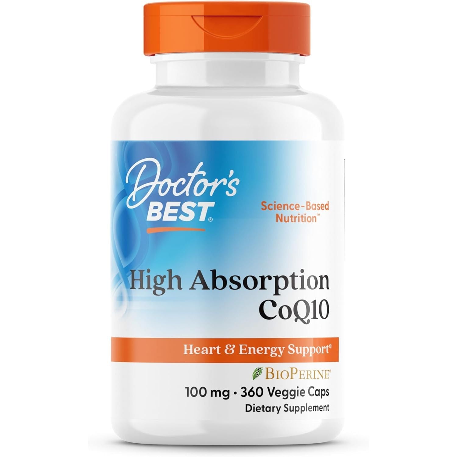 Buy now Doctors Best High Absorption CoQ10, Heart & Energy Support*, USP Verified, Naturally Fermented CoQ10, Non-GMO, Gluten Free, Soy Free, Vegan 60 Veggie Caps 360 Count (Pack of 1) at indiglob india