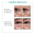 Westmore Beauty 60 Second Eye Effects & Fan - Light to Medium - 0.33 fl. oz | Tinted firming gel, under eye cream for puffiness and bags under eyes 0.33 fl. oz, Star Handheld Fan