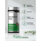 Horbäach Dandelion Root Supplement | 120 Capsules | Non-GMO, Gluten Free