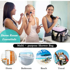 Buy now Attmu Mesh Shower Caddy Portable, Quick Dry Hanging Shower Tote Bag for College Dorm Room Essentials, Large Capacity Shower Caddy Dorm for Bathroom Gym Swimming at indiglob india