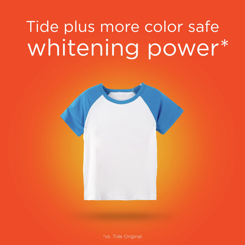 Buy now Tide Plus Bleach Alternative HE Turbo Clean Liquid Laundry Detergent, 46fl oz, 29 Loads at indiglob india