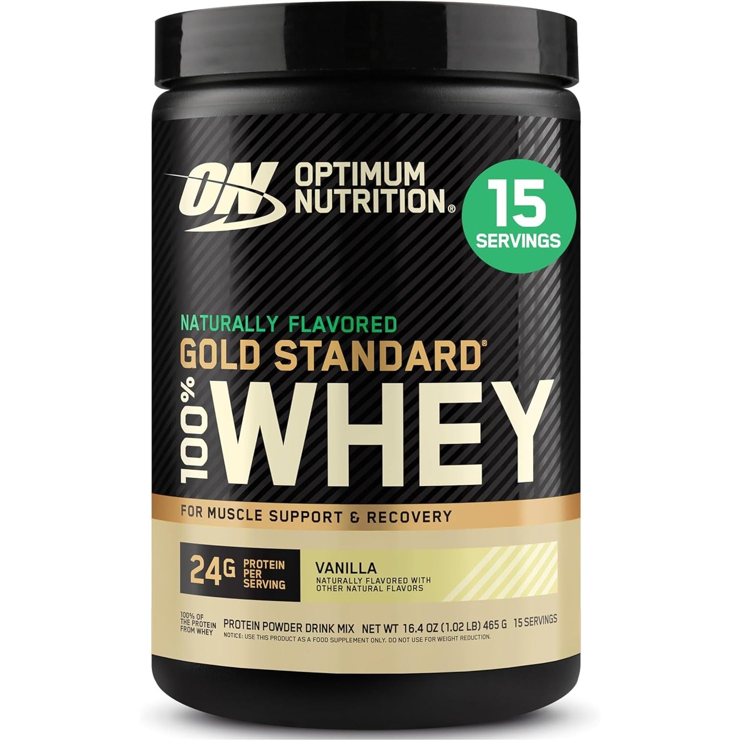 Buy now Optimum Nutrition Gold Standard 100% Whey Protein Powder, Banana Cream, 5 Pound (Packaging May Vary) Vanilla 1 Pound (Pack of 1) at indiglob india