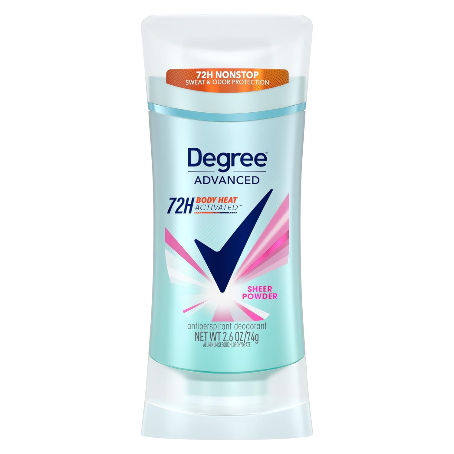 Buy now Degree Advanced Protection Antiperspirant Deodorant Sheer Powder for 72-Hour Sweat & Odor Control for Women, with Body Heat Activated Technology, 2.6 oz 2.6 Ounce (Pack of 1) Sheer Powder at indiglob india