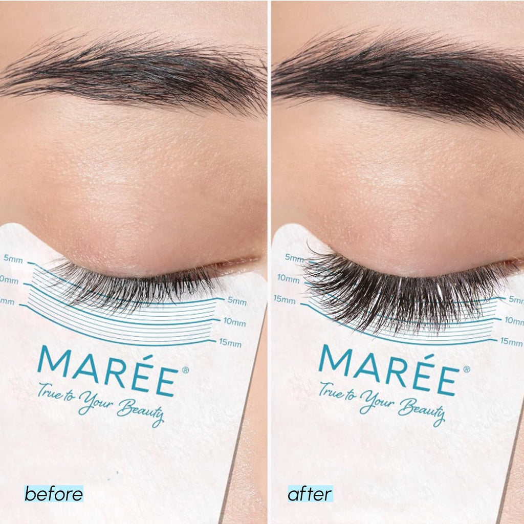 MAREE Eyelash Serum To Grow Lashes & Brows – Eye Lash Serum for Eyelash Growth Without Prostaglandin – Rapid Enhancing Lash Growth Eyebrow Boost Oil – Sérum De Pestañas Suero Para Pestañas Crecimiento