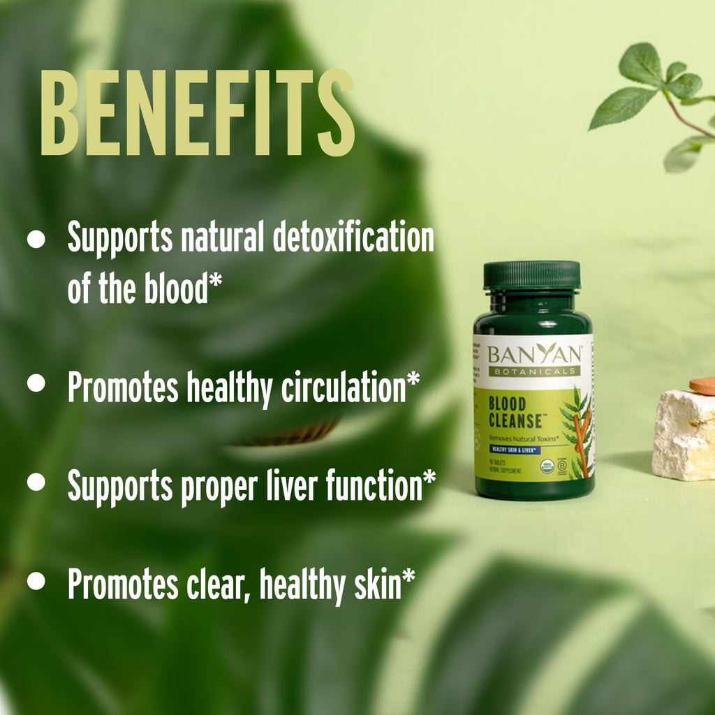 Buy now Banyan Botanicals Blood Cleanse Tablets â€“ Organic Clear Skin Supplement with Manjistha & Neem â€“ Blood Cleanser Herbs for Natural Detox & Healthy Skin* â€“ 90 Tablets â€“ Non GMO Sustainably Sourced Vegan at indiglob india