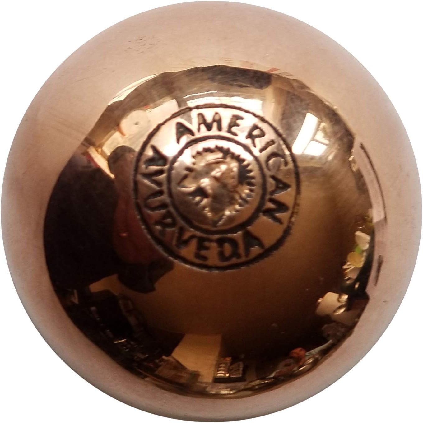 Buy now Pure Copper Ball, Bring Integrity and Clear Thinking with Natural Energy Meditation Dia Orb Sphare, Get Mental Agility Grounding Movement Therapy with Copper Orb - 2 pcs & 2 inches 2 Inch (Pack of 1) 1 at indiglob india
