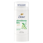 Dove Deodorant Stick Cucumber & Green Tea for 72 Hour Odor Protection Aluminum Free 2.4 oz (Pack of 2)