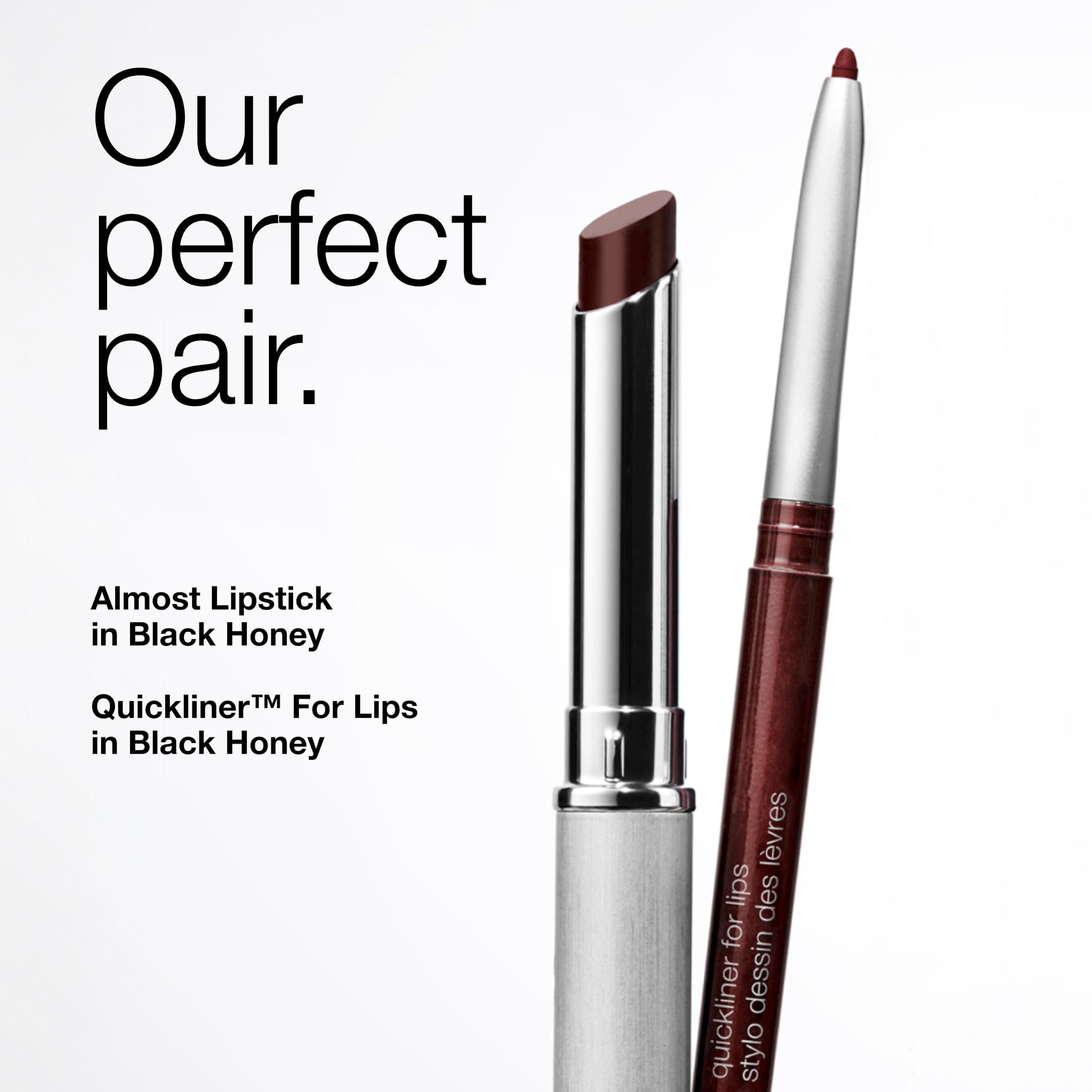 Clinique Almost Lipstick Tinted Lip Balm in 3 Iconic Shades Black Honey, Pink, and Nude Honey | Sheer + Lightweight