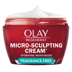 Olay Face Moisturizer, Regenerist Micro-Sculpting Facial Cream for Women - Anti-Aging, Anti-Wrinkle, Firming Skin Care - Triple Collagen Cream, Peptide Moisturizer, Hyaluronic Acid, Niacinamide, 1.7oz