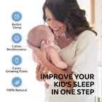 2026 Magnesium Lotion for Kids - Organic Lotion for Babies - Soothing Relief & Relaxation - Topical Magnesium Cream Calms Children at Bedtime & Night - Without Melatonin (4 oz)