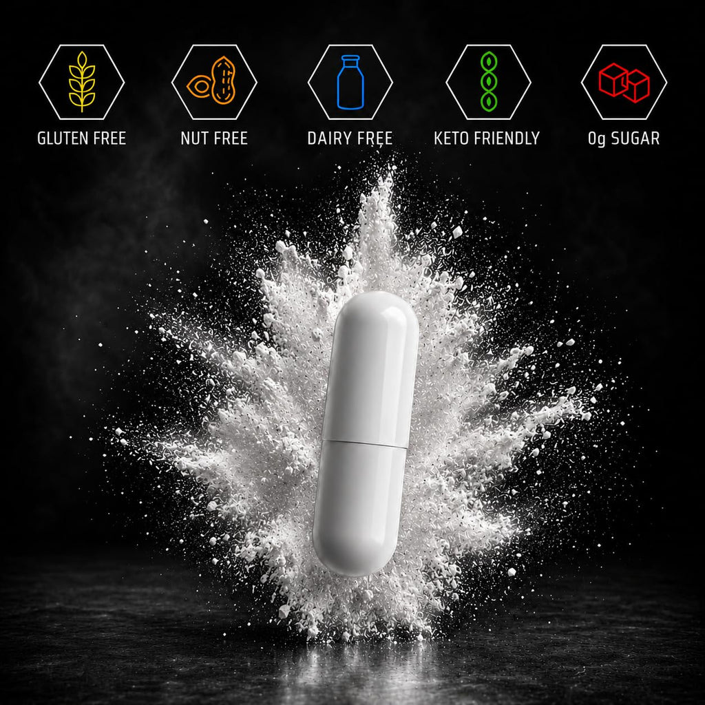 NAUTILUS Muscle Code Essential Amino Acid Capsules – Muscle Synthesis & Repair & Strength – Unflavored – 60 Servings – Clinically Studied – 0g Sugar, Keto, Vegan, Gluten Free, Dairy Free