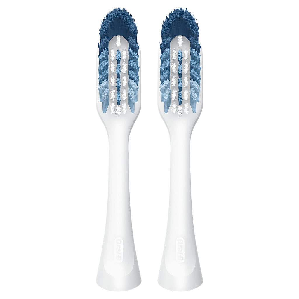 Buy now Oral-B Clic Toothbrush replacement heads, 2 count toothbrushes, white refill brush heads at indiglob india